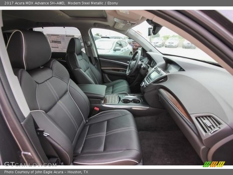 Modern Steel Metallic / Ebony 2017 Acura MDX Advance SH-AWD