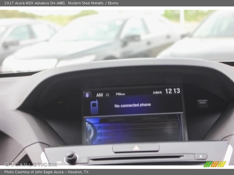 Modern Steel Metallic / Ebony 2017 Acura MDX Advance SH-AWD