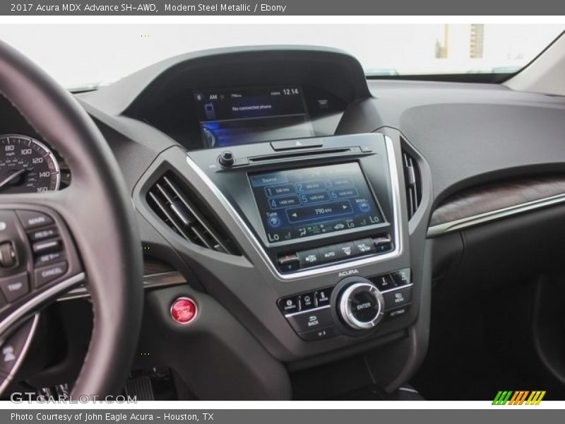 Modern Steel Metallic / Ebony 2017 Acura MDX Advance SH-AWD