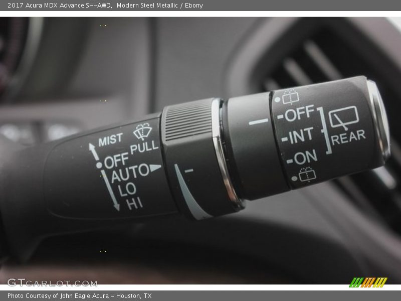 Modern Steel Metallic / Ebony 2017 Acura MDX Advance SH-AWD
