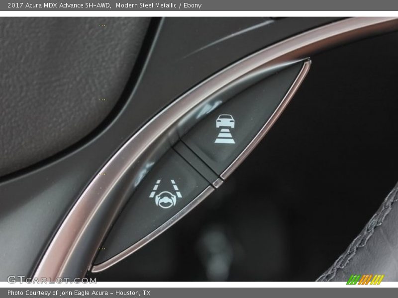Modern Steel Metallic / Ebony 2017 Acura MDX Advance SH-AWD
