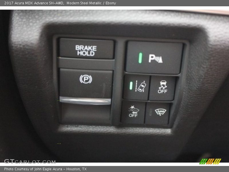 Modern Steel Metallic / Ebony 2017 Acura MDX Advance SH-AWD