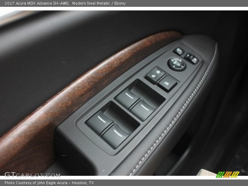 Modern Steel Metallic / Ebony 2017 Acura MDX Advance SH-AWD