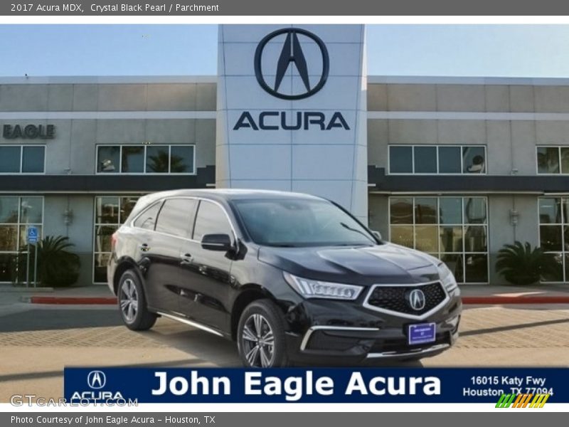 Crystal Black Pearl / Parchment 2017 Acura MDX