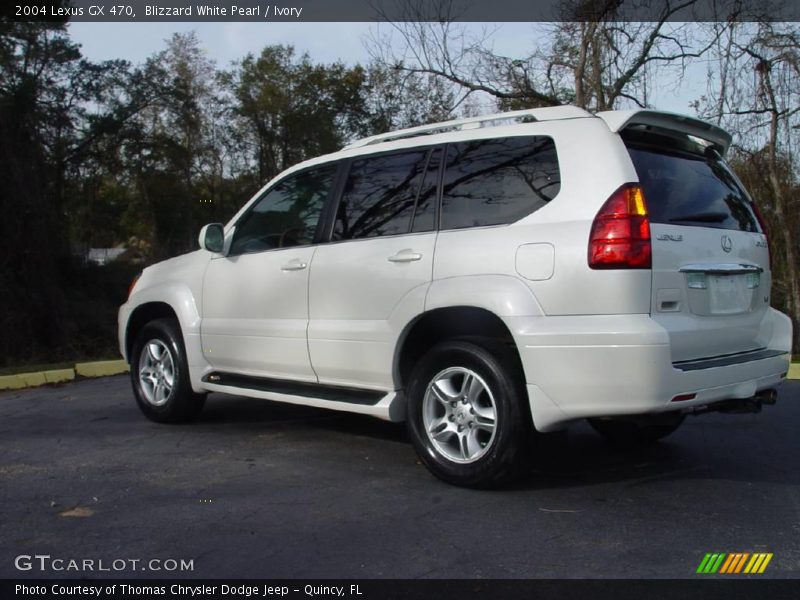 Blizzard White Pearl / Ivory 2004 Lexus GX 470