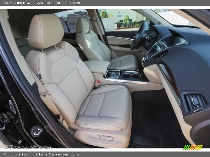 Crystal Black Pearl / Parchment 2017 Acura MDX