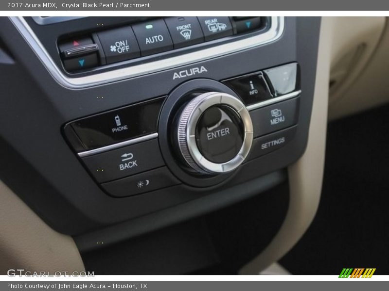 Crystal Black Pearl / Parchment 2017 Acura MDX