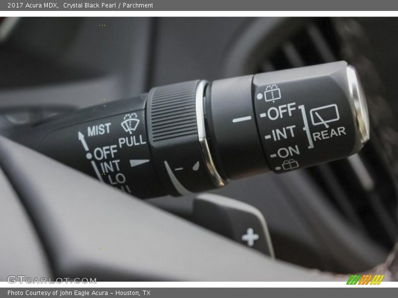 Crystal Black Pearl / Parchment 2017 Acura MDX