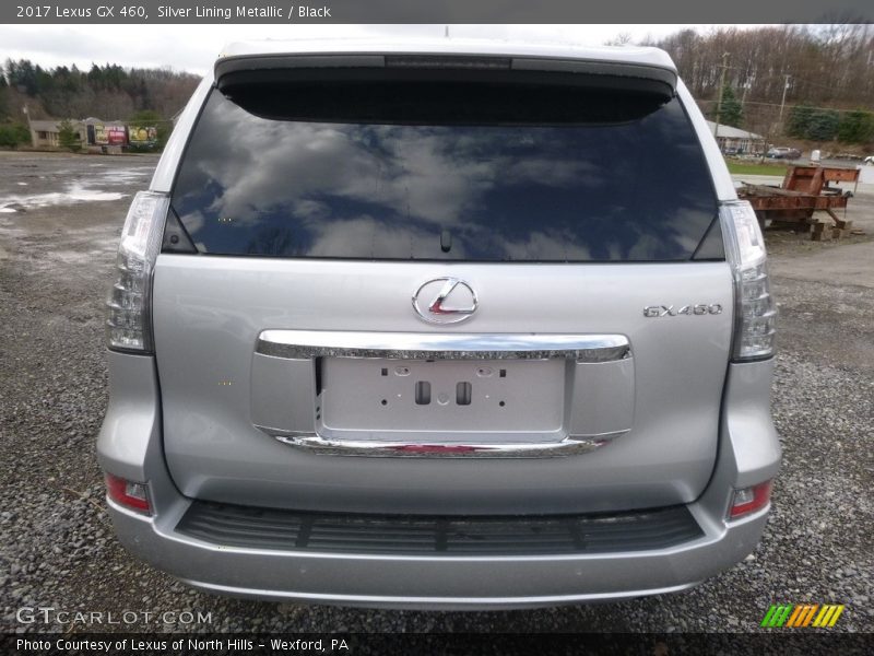 Silver Lining Metallic / Black 2017 Lexus GX 460