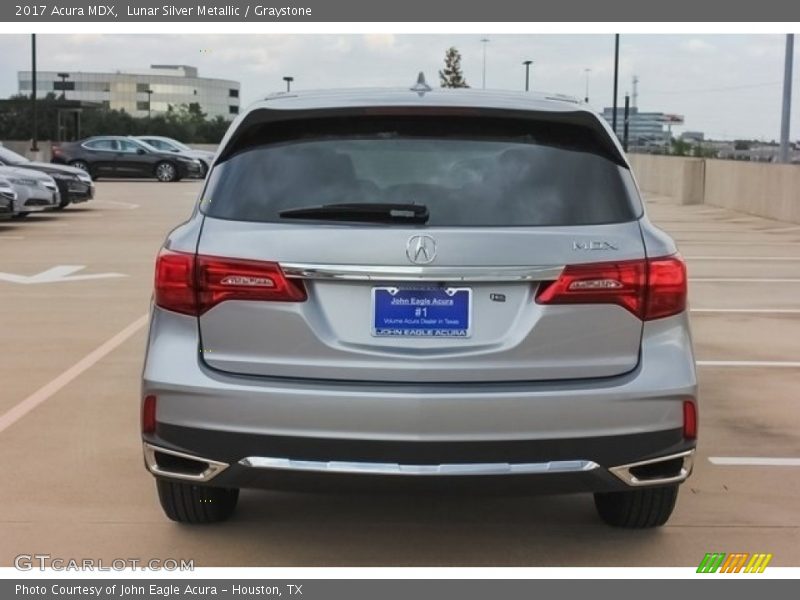 Lunar Silver Metallic / Graystone 2017 Acura MDX