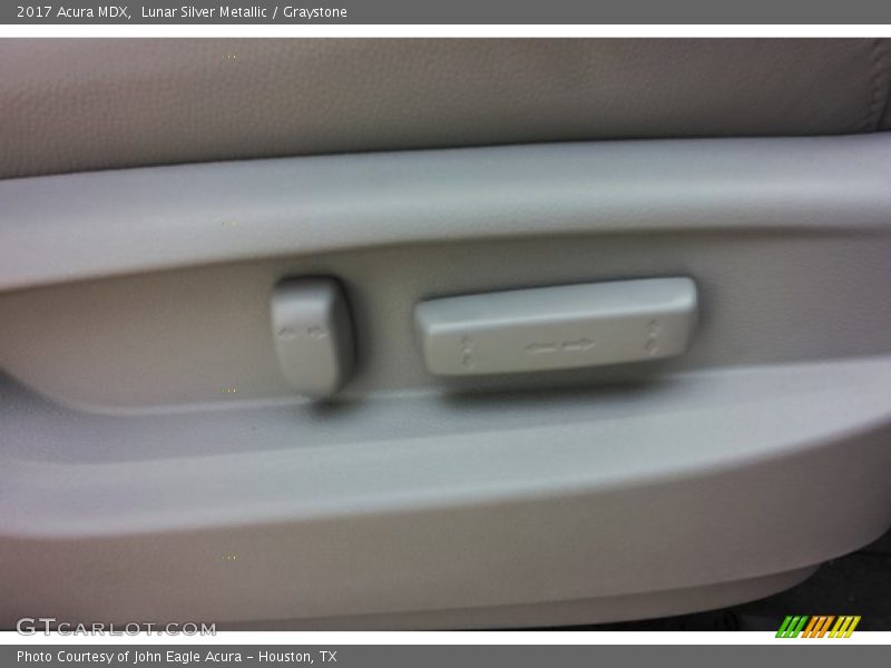 Lunar Silver Metallic / Graystone 2017 Acura MDX