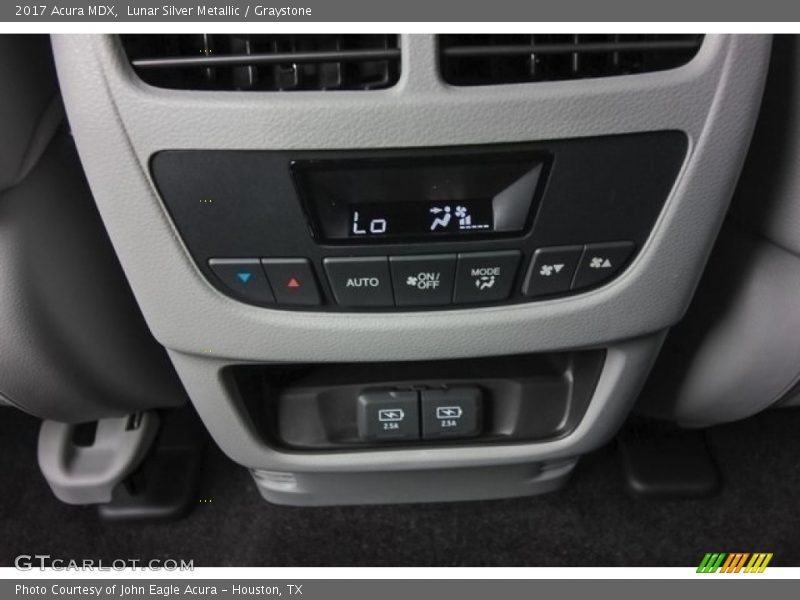 Lunar Silver Metallic / Graystone 2017 Acura MDX