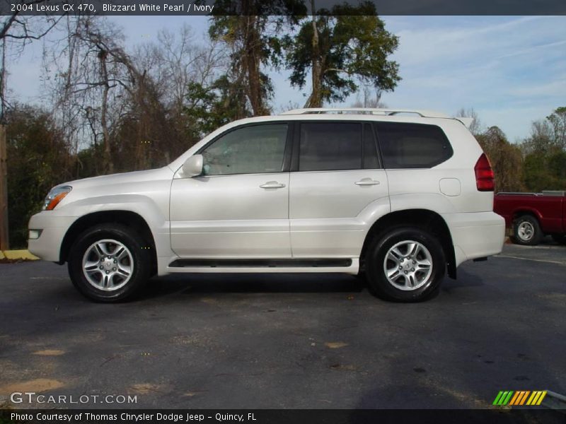 Blizzard White Pearl / Ivory 2004 Lexus GX 470