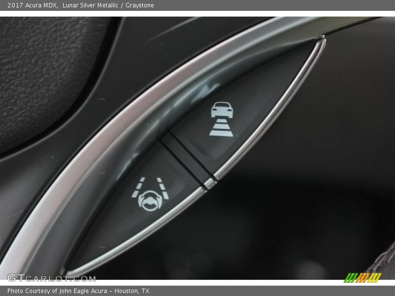 Lunar Silver Metallic / Graystone 2017 Acura MDX
