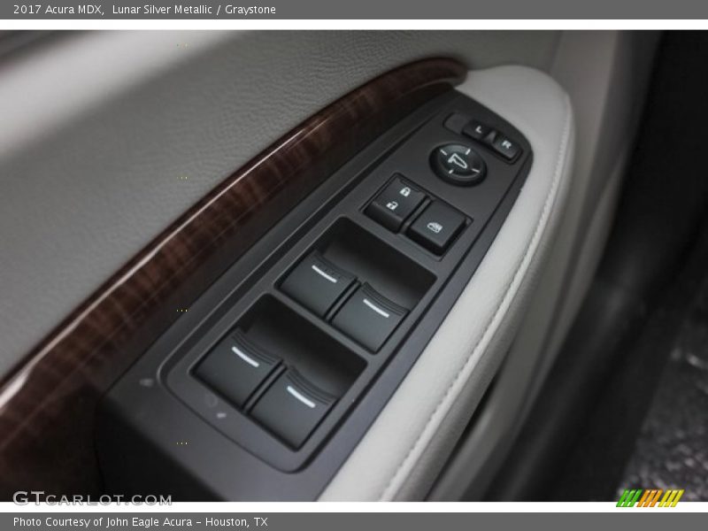 Lunar Silver Metallic / Graystone 2017 Acura MDX
