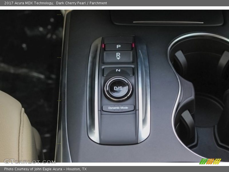 Dark Cherry Pearl / Parchment 2017 Acura MDX Technology