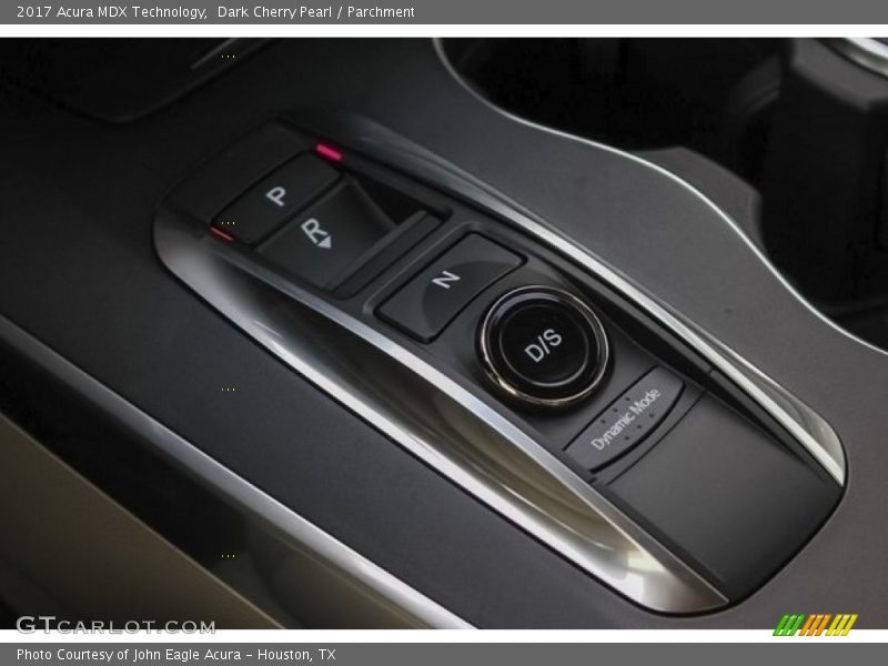 Dark Cherry Pearl / Parchment 2017 Acura MDX Technology