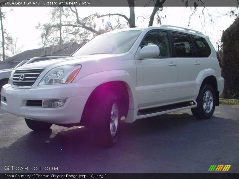 Blizzard White Pearl / Ivory 2004 Lexus GX 470