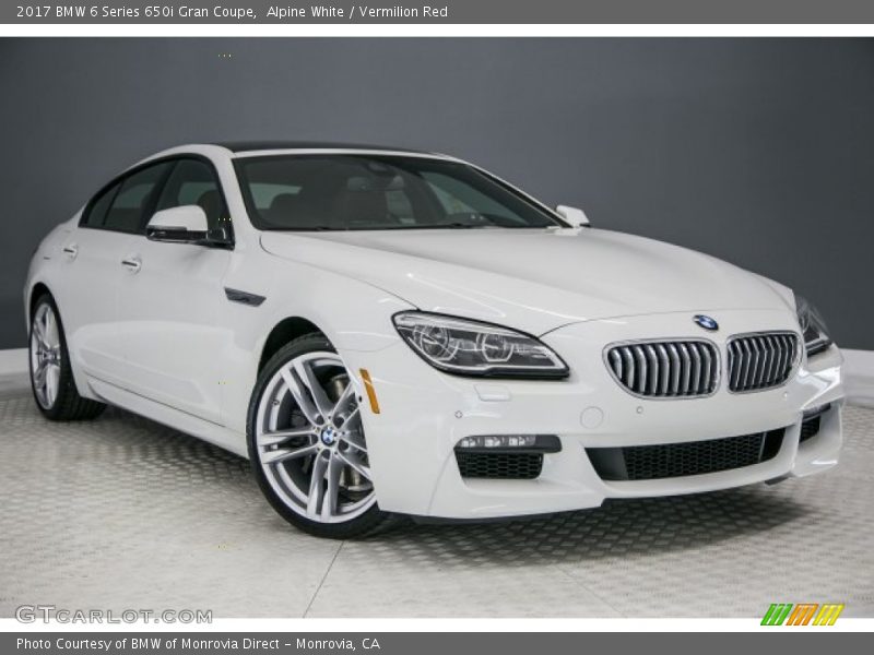 Front 3/4 View of 2017 6 Series 650i Gran Coupe