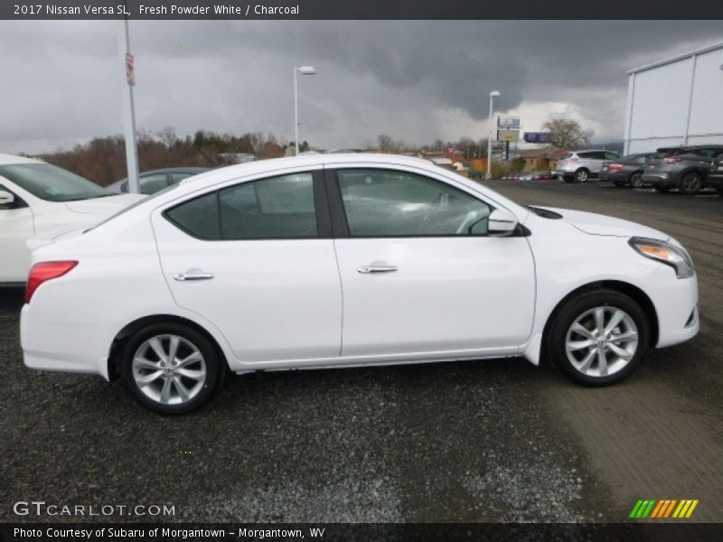  2017 Versa SL Fresh Powder White