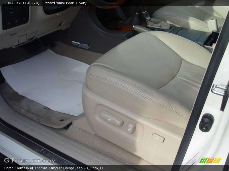 Blizzard White Pearl / Ivory 2004 Lexus GX 470