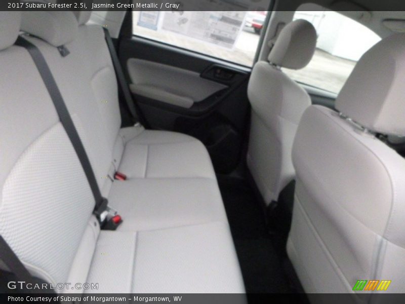 Jasmine Green Metallic / Gray 2017 Subaru Forester 2.5i