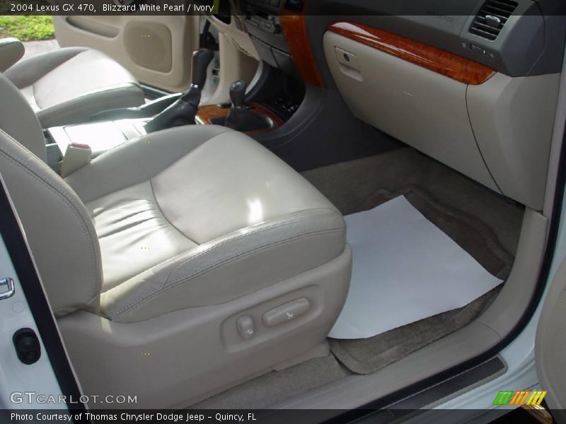 Blizzard White Pearl / Ivory 2004 Lexus GX 470