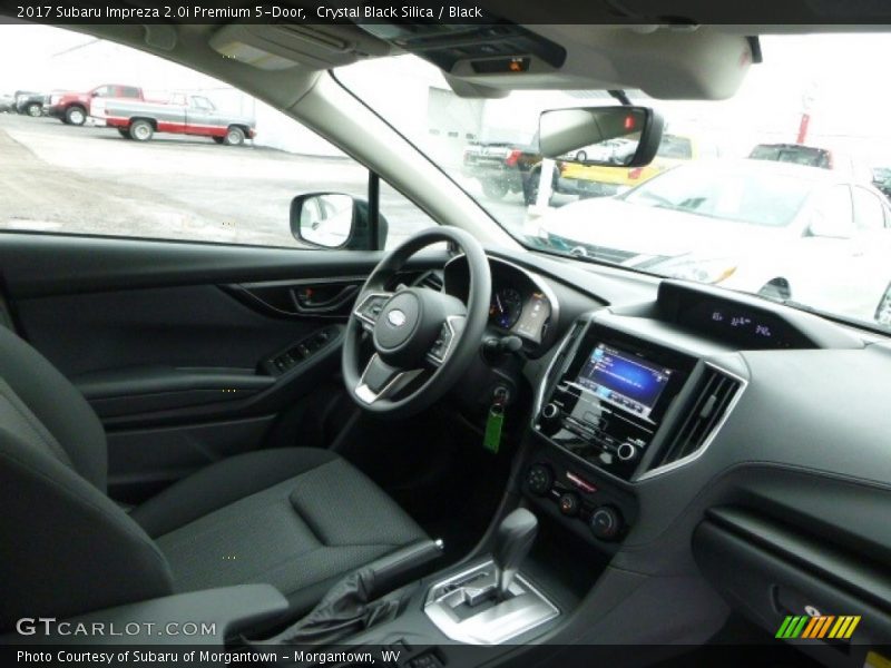 Crystal Black Silica / Black 2017 Subaru Impreza 2.0i Premium 5-Door