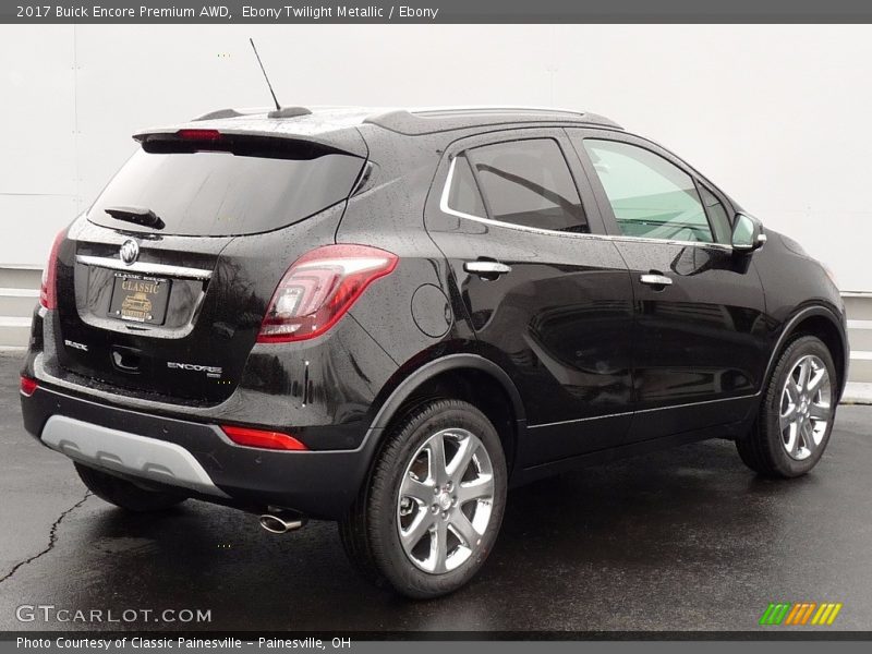 Ebony Twilight Metallic / Ebony 2017 Buick Encore Premium AWD