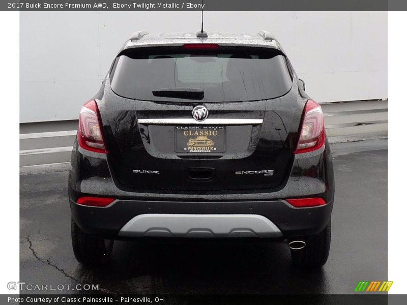 Ebony Twilight Metallic / Ebony 2017 Buick Encore Premium AWD