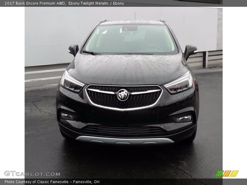 Ebony Twilight Metallic / Ebony 2017 Buick Encore Premium AWD