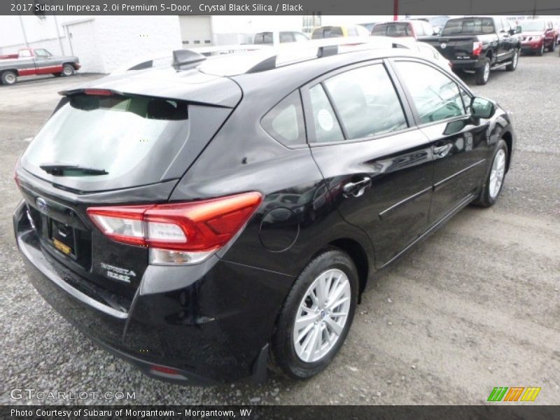 Crystal Black Silica / Black 2017 Subaru Impreza 2.0i Premium 5-Door