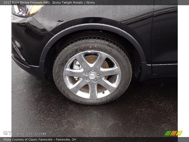 Ebony Twilight Metallic / Ebony 2017 Buick Encore Premium AWD