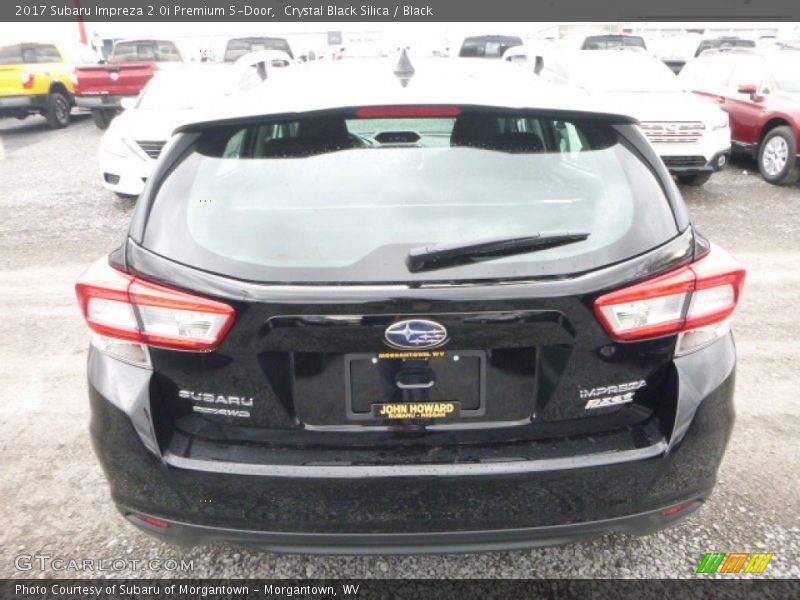 Crystal Black Silica / Black 2017 Subaru Impreza 2.0i Premium 5-Door