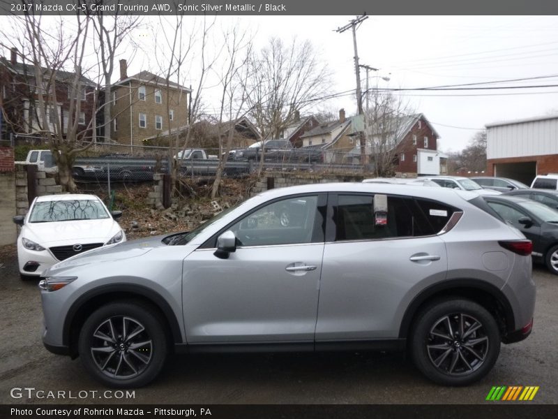  2017 CX-5 Grand Touring AWD Sonic Silver Metallic