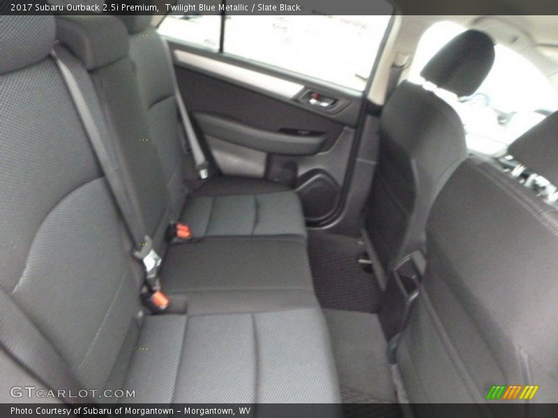 Twilight Blue Metallic / Slate Black 2017 Subaru Outback 2.5i Premium