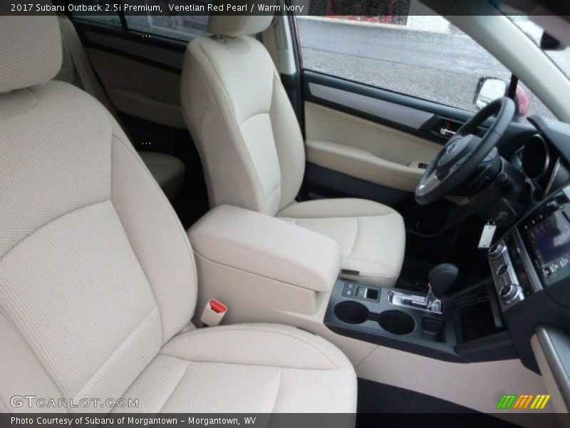 Venetian Red Pearl / Warm Ivory 2017 Subaru Outback 2.5i Premium
