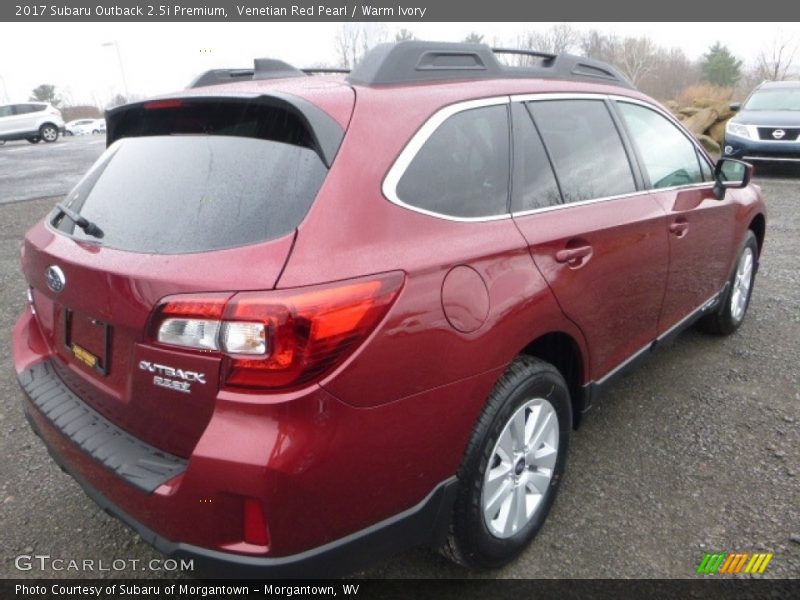 Venetian Red Pearl / Warm Ivory 2017 Subaru Outback 2.5i Premium