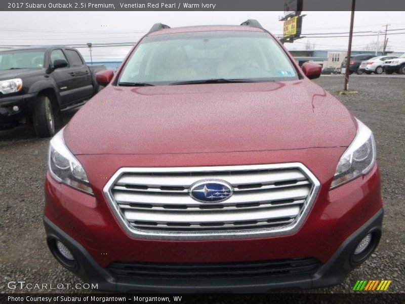 Venetian Red Pearl / Warm Ivory 2017 Subaru Outback 2.5i Premium