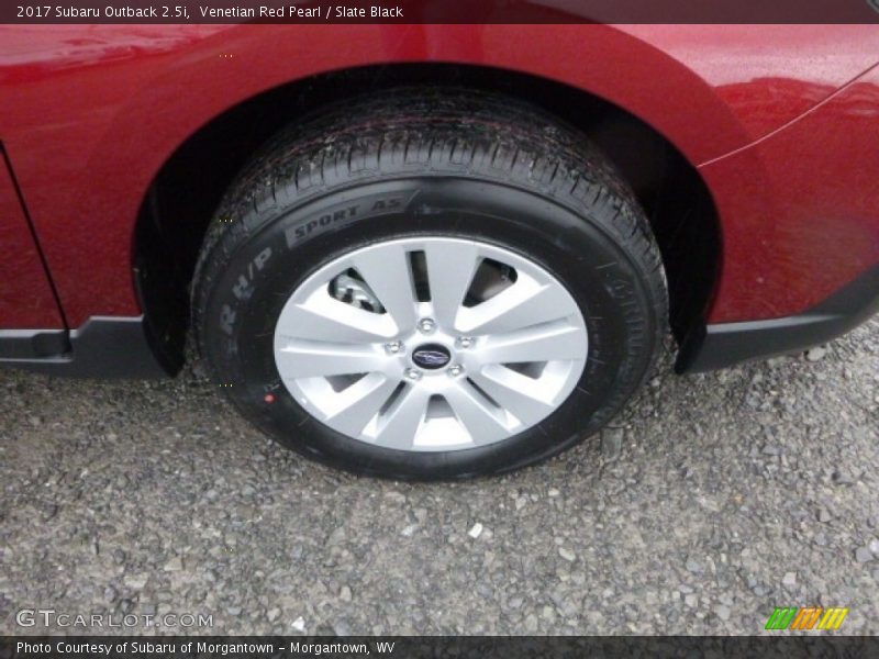 Venetian Red Pearl / Slate Black 2017 Subaru Outback 2.5i