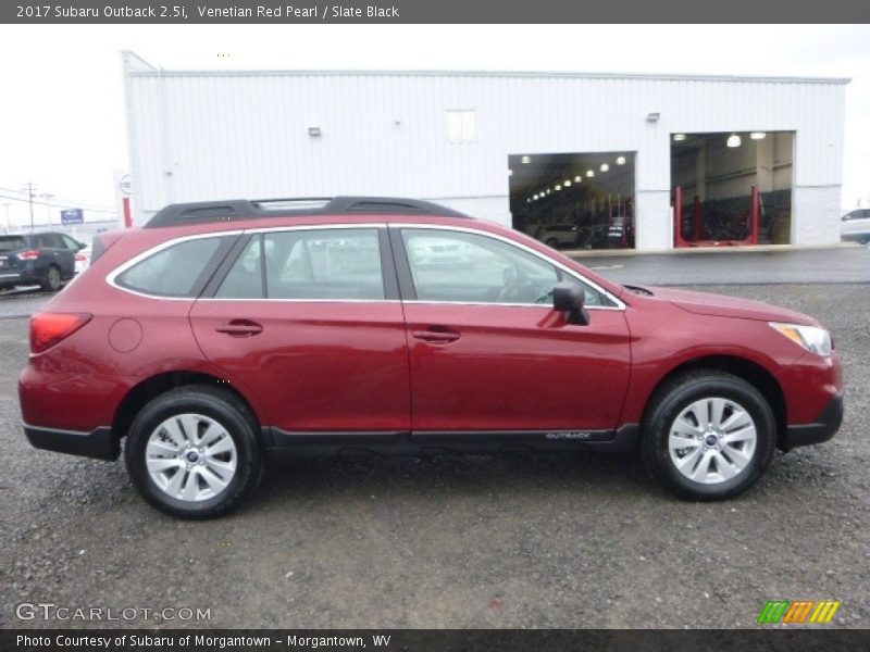 Venetian Red Pearl / Slate Black 2017 Subaru Outback 2.5i