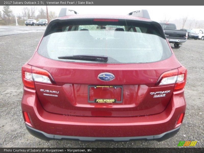 Venetian Red Pearl / Slate Black 2017 Subaru Outback 2.5i