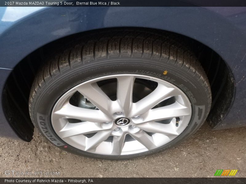 Eternal Blue Mica / Black 2017 Mazda MAZDA3 Touring 5 Door
