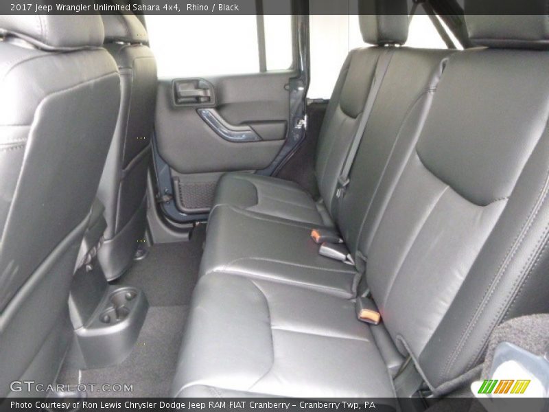 Rhino / Black 2017 Jeep Wrangler Unlimited Sahara 4x4