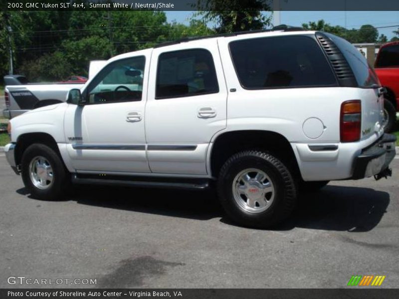 Summit White / Neutral/Shale 2002 GMC Yukon SLT 4x4