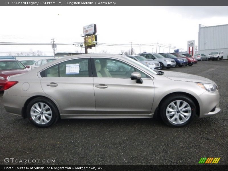 Tungsten Metallic / Warm Ivory 2017 Subaru Legacy 2.5i Premium