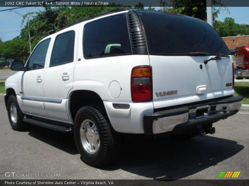 Summit White / Neutral/Shale 2002 GMC Yukon SLT 4x4