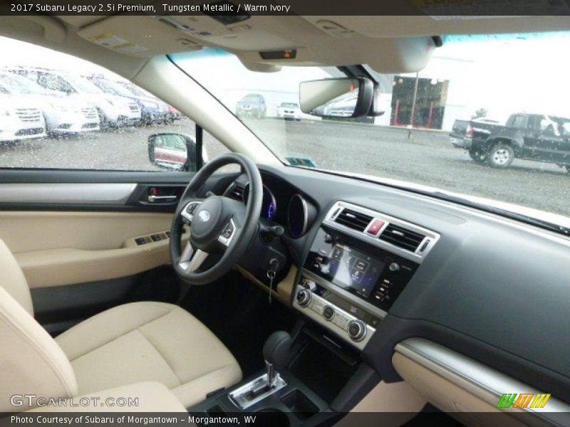 Tungsten Metallic / Warm Ivory 2017 Subaru Legacy 2.5i Premium