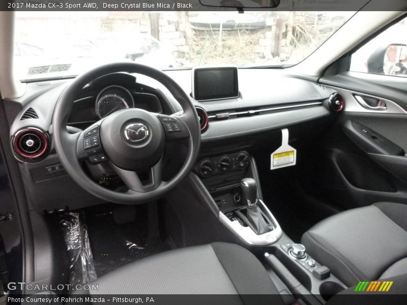  2017 CX-3 Sport AWD Black Interior