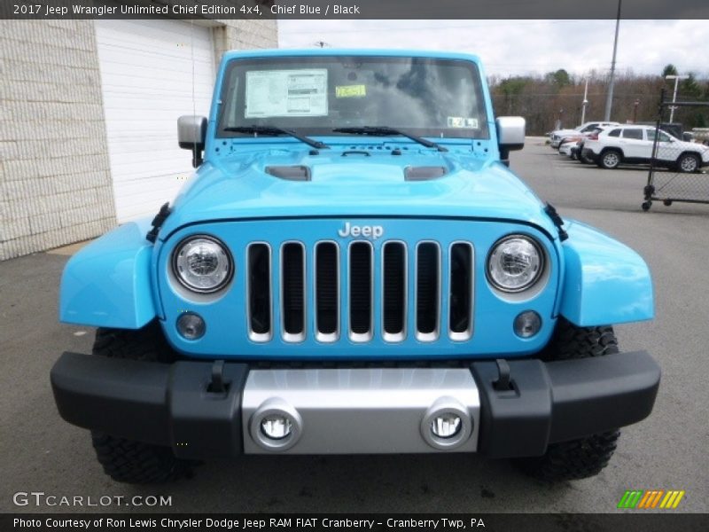 Chief Blue / Black 2017 Jeep Wrangler Unlimited Chief Edition 4x4